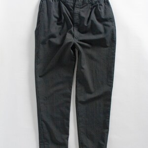 Vintage 1940s/1950s French Pinstripe Wool Trousers Size Women&#39;s 33 / Men&#39;s 36 — Retro Trousers — Classic Retro Pants