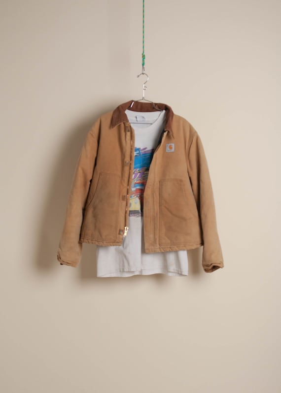 1990's Carhartt Jacket with Corduroy Collar