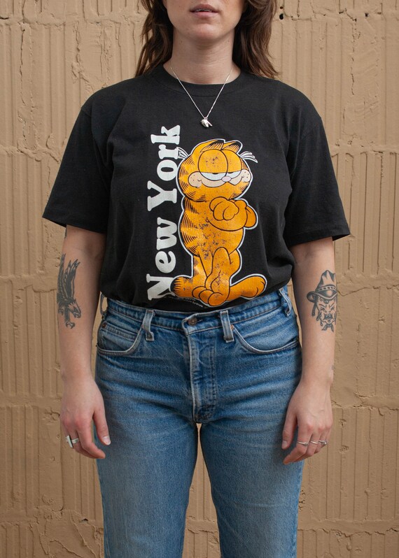 1978 Jerzees Garfield New York Tee