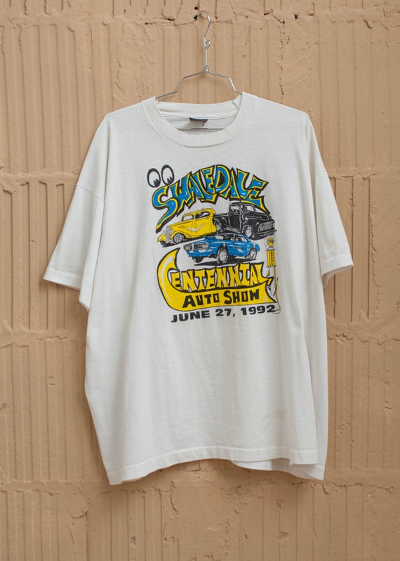 Vintage 1970s Soft Thin Grand Rapids Auto Show Iron On Tee