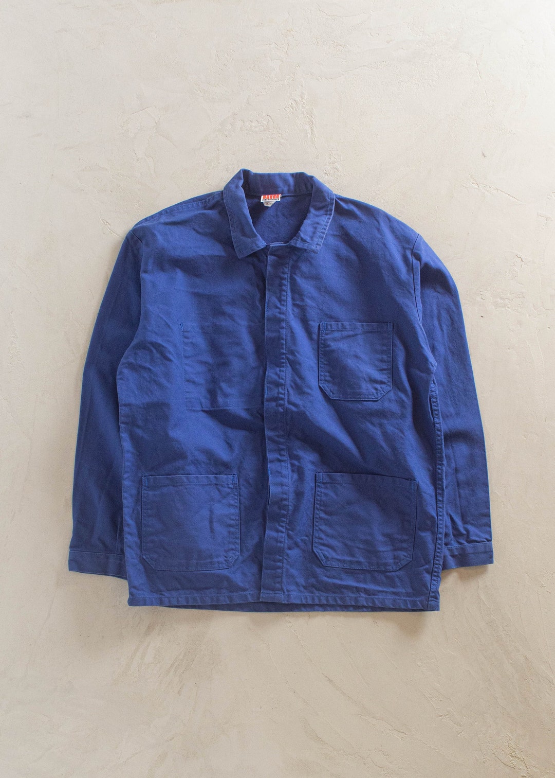 Chore Coat Bleu De Travail Vintage - Taille M, Occasion Bon état