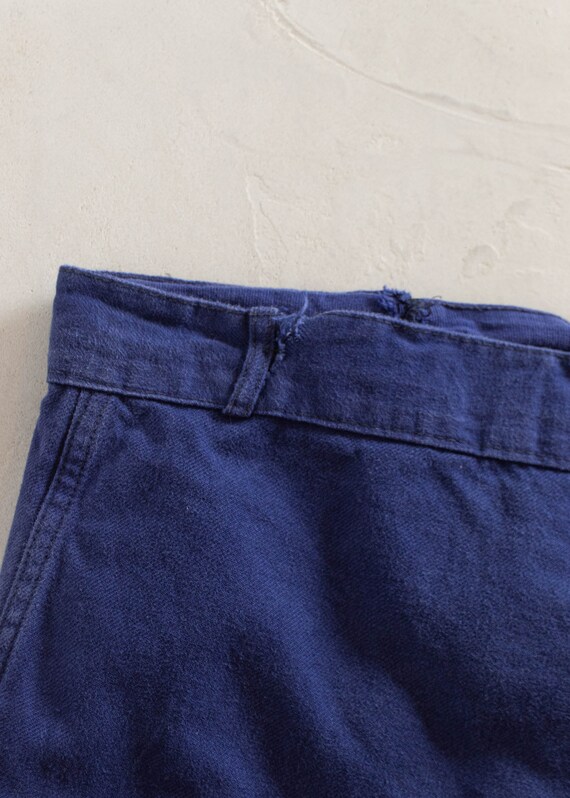 1980s French Workwear Shorts Size Women's 40 Men'… - image 7