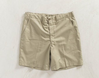 Vintage 1970s French Military Shorts Size Women's 32 Men's 34