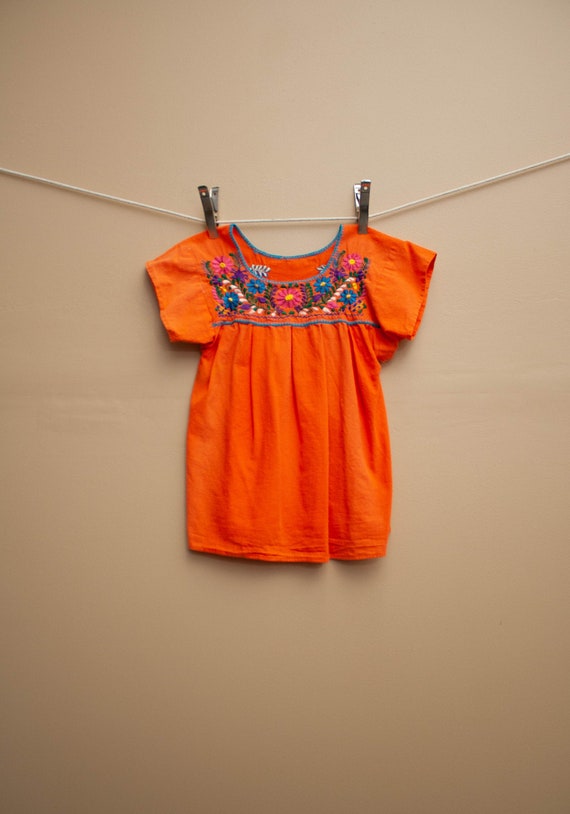 1970's Embroidered Peasant Blouse