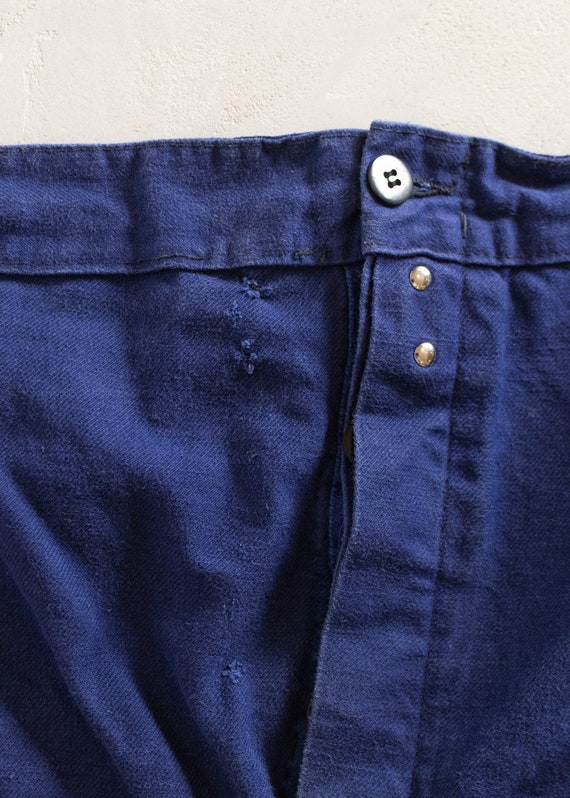 1980s French Workwear Shorts Size Women's 40 Men'… - image 5