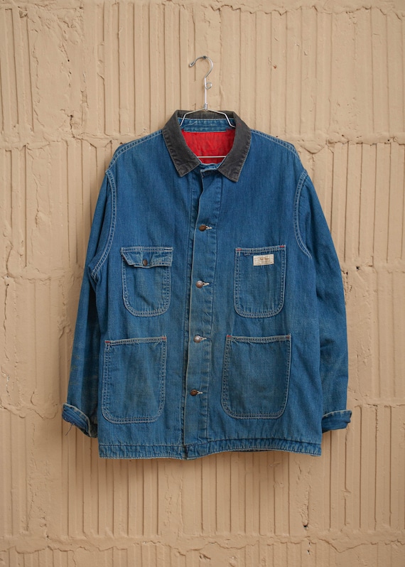 1960's Denim Chore Coat by Powrhouse
