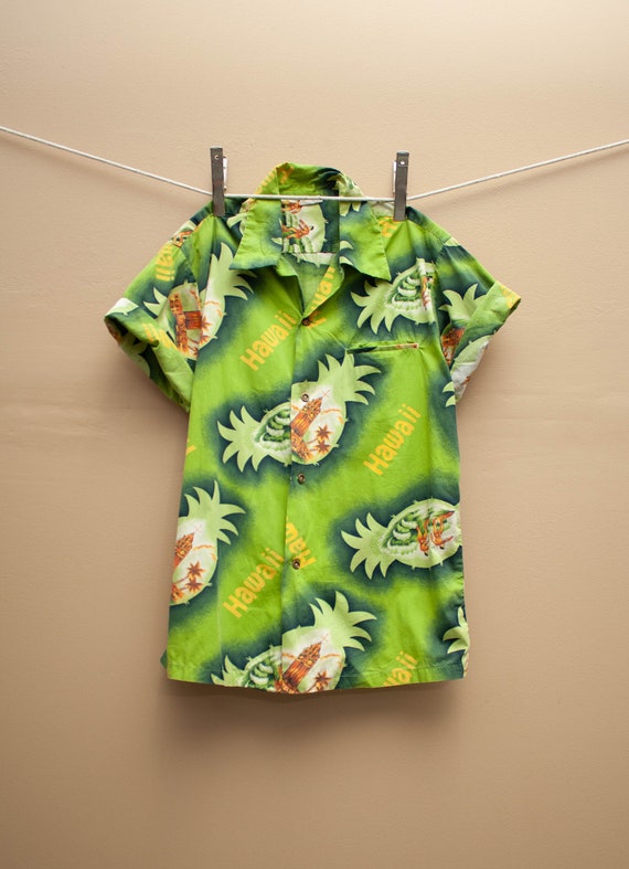 1960's Cotton Hawaiian Shirt