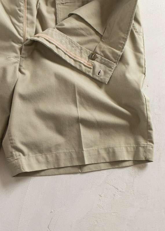 Vintage 1970s French Military Shorts Size Women's… - image 4
