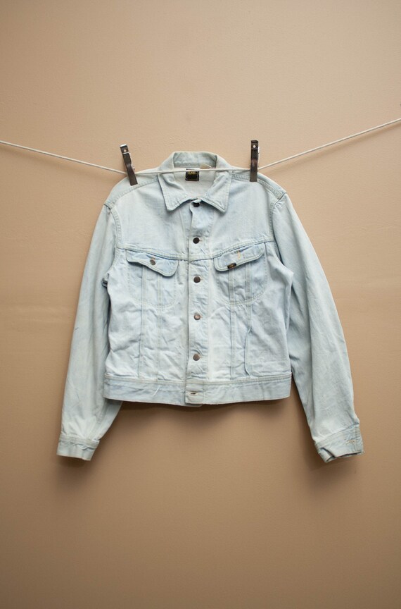1970's Lee Lightwash Denim Jacket