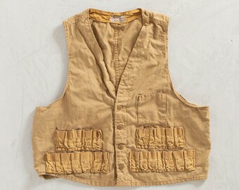 Vintage 1950s Active Sportswear Workwear Vest Size