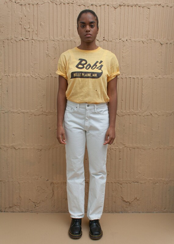 1980's Levi's 505 White