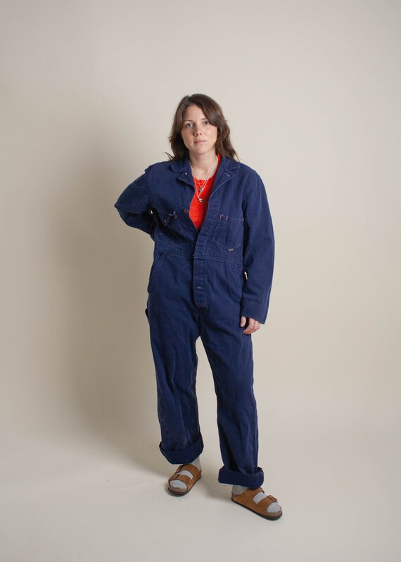 1960's Herringbone Twill Coveralls by Goodhue