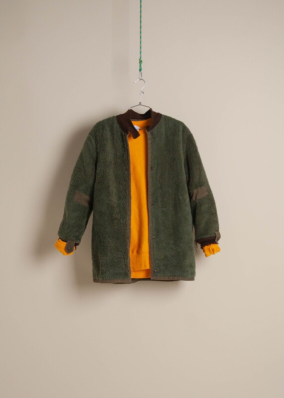 1980's Teddy Military Liner Jacket