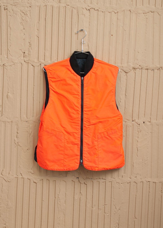 1990's Reversible Workwear Puffer Vest