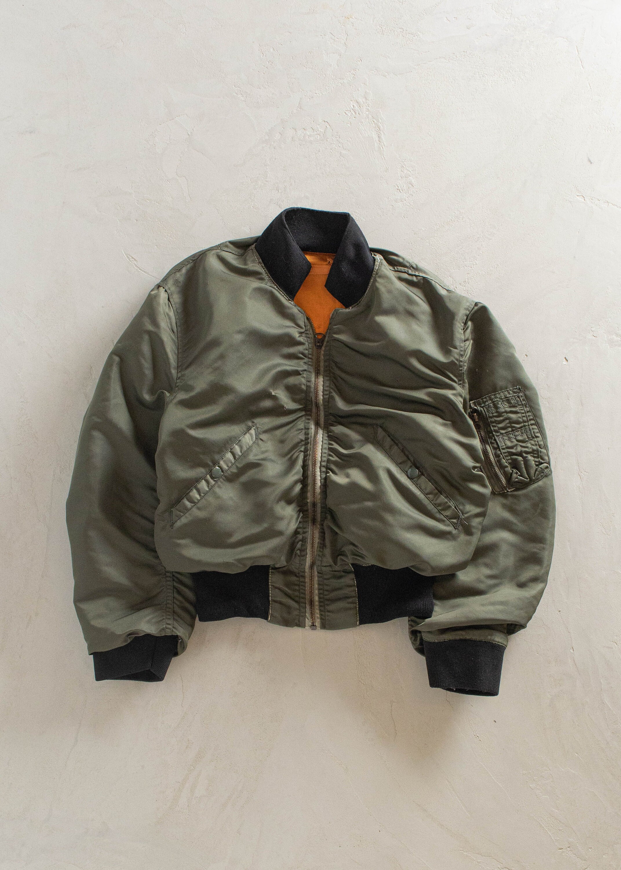 1960s Alpha Industries Flight Bomber Jacket Size S/M - Etsy