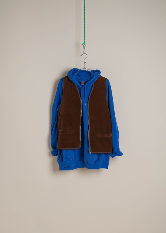 1970's Corduroy and Shearling Vest