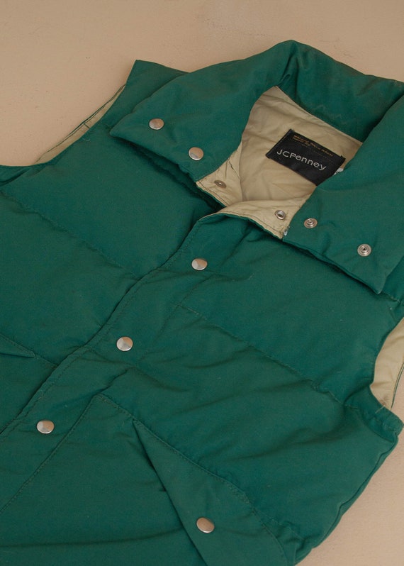 1980's JC Penney Down Puffer Vest