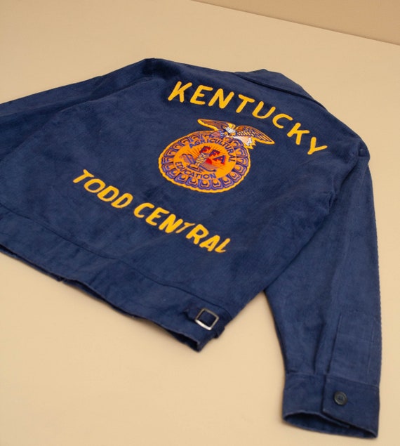 1980's FFA Corduroy Bomber Jacket