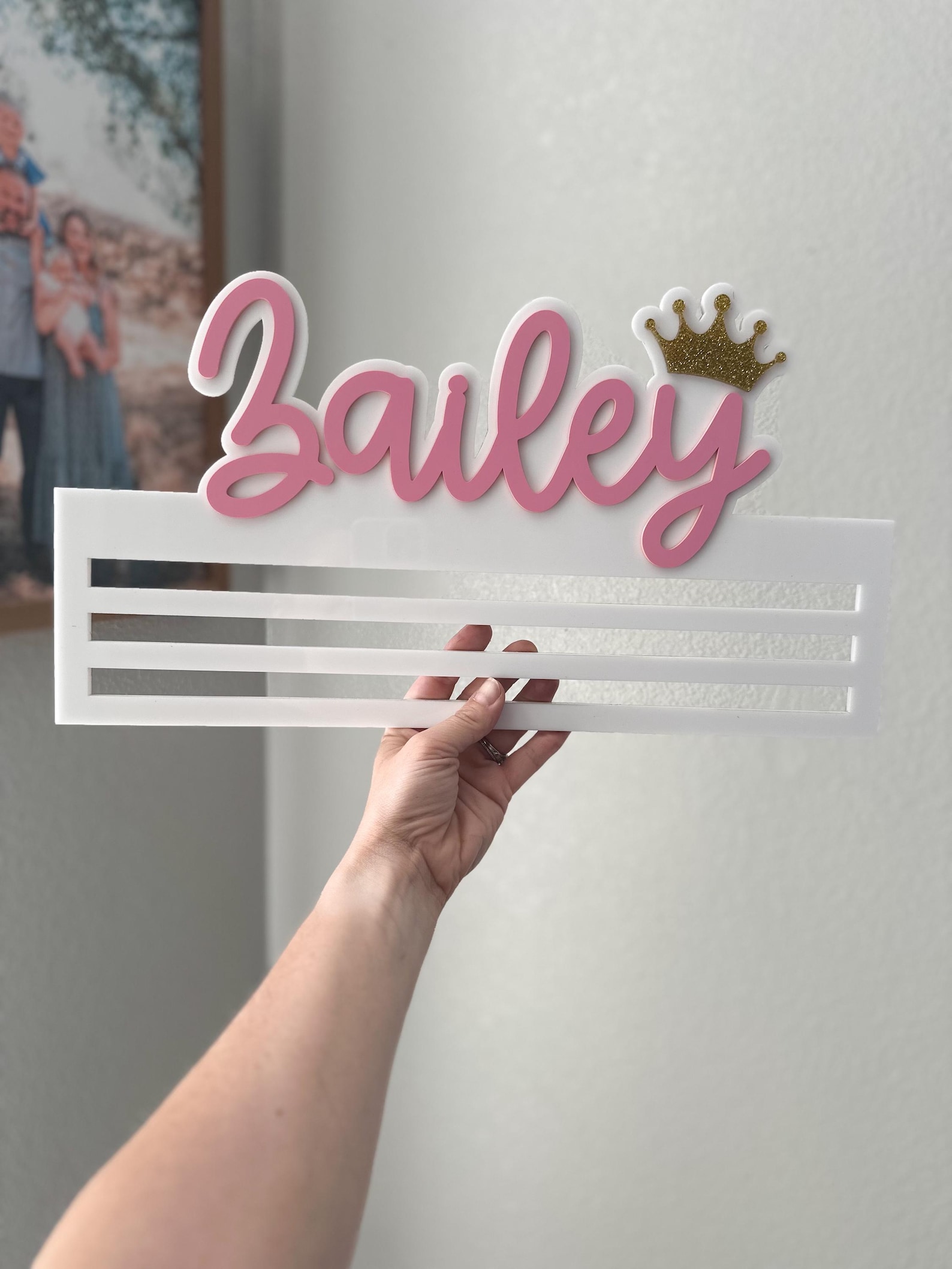 Pageant Racks Pageant Sash Holder Custom Display for Sash Pageant Queen Gift Custom ...
