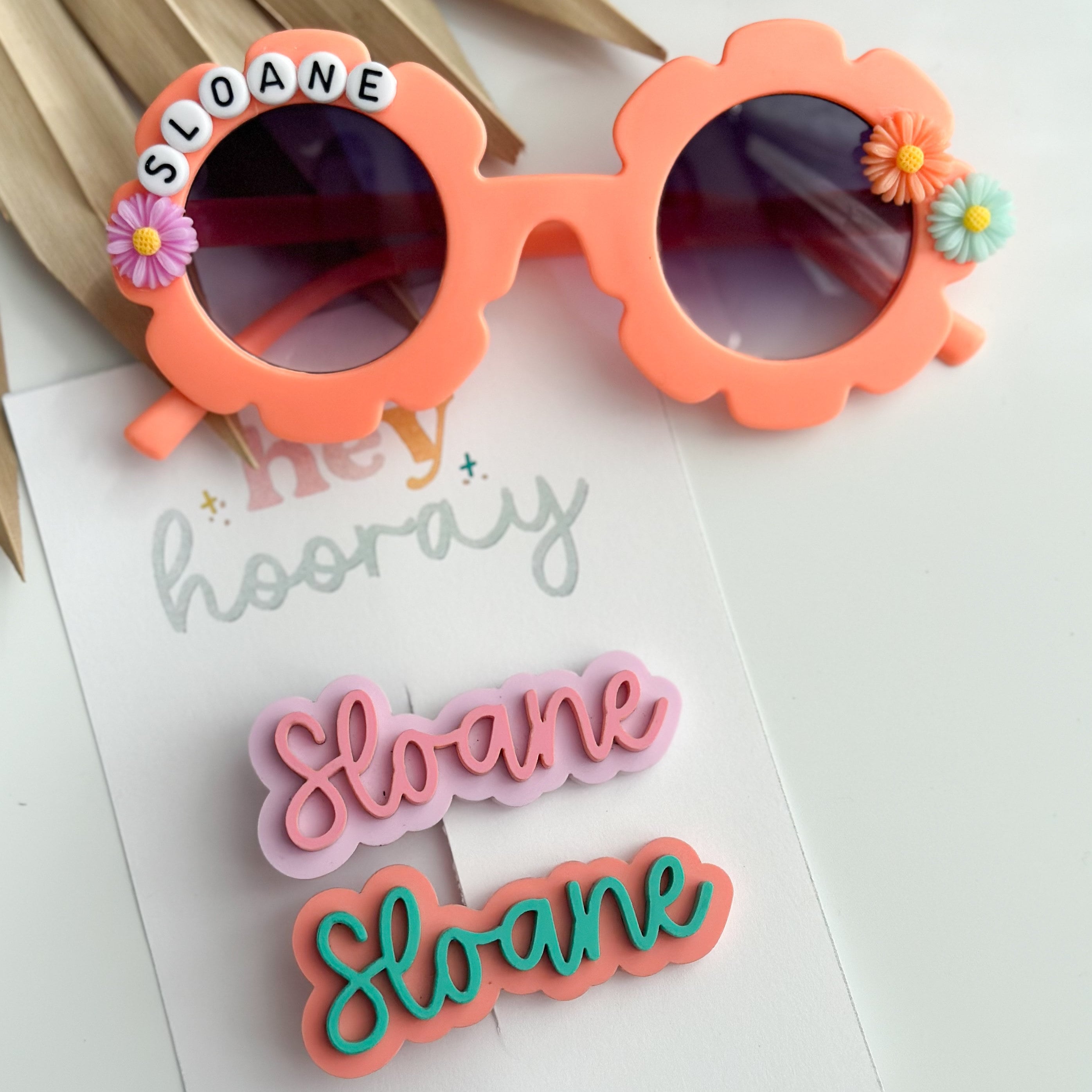 Name Hair Clip for Girl, Personalized Hair Barrette, Toddler Girl Hair Bow Toddler Girl, Easter Gift, Girl Easter Basket Gift Bow