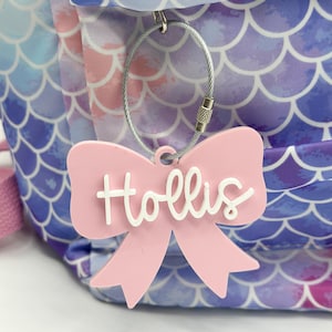 Custom Diaper Bag Tag Baby Girl