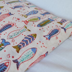 Fish Print Fabric -  Australia