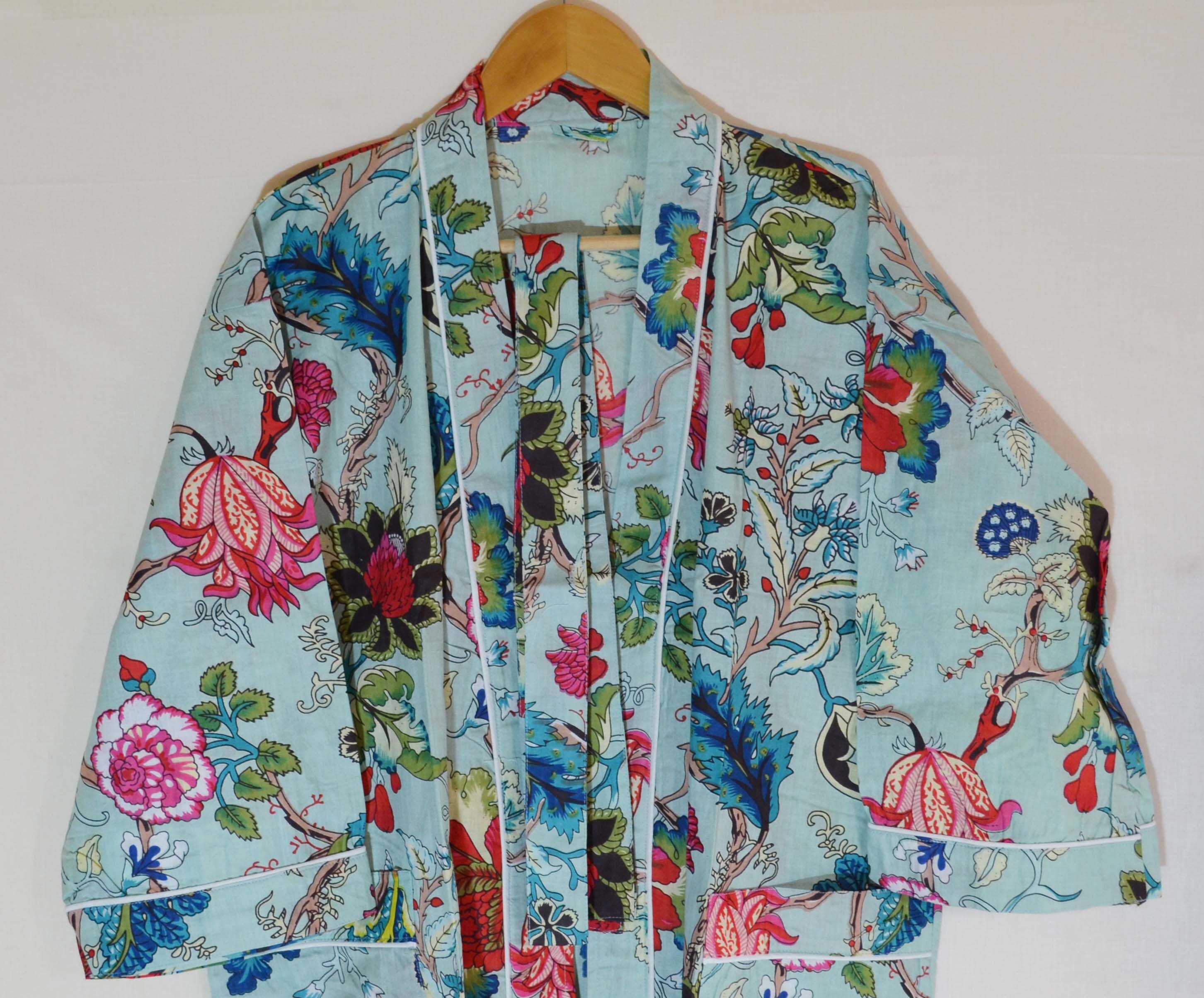 Best Selling Handmade Kimono Bath Robecotton Kimono Bath - Etsy UK
