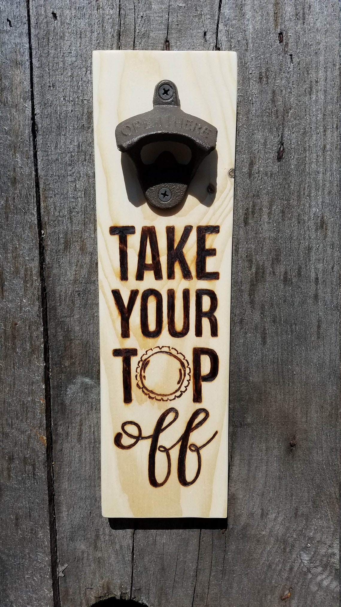 Take Your Top Off Bottle Opener Etsy.de