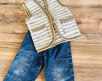 Vintage Wool Vest Size 4
