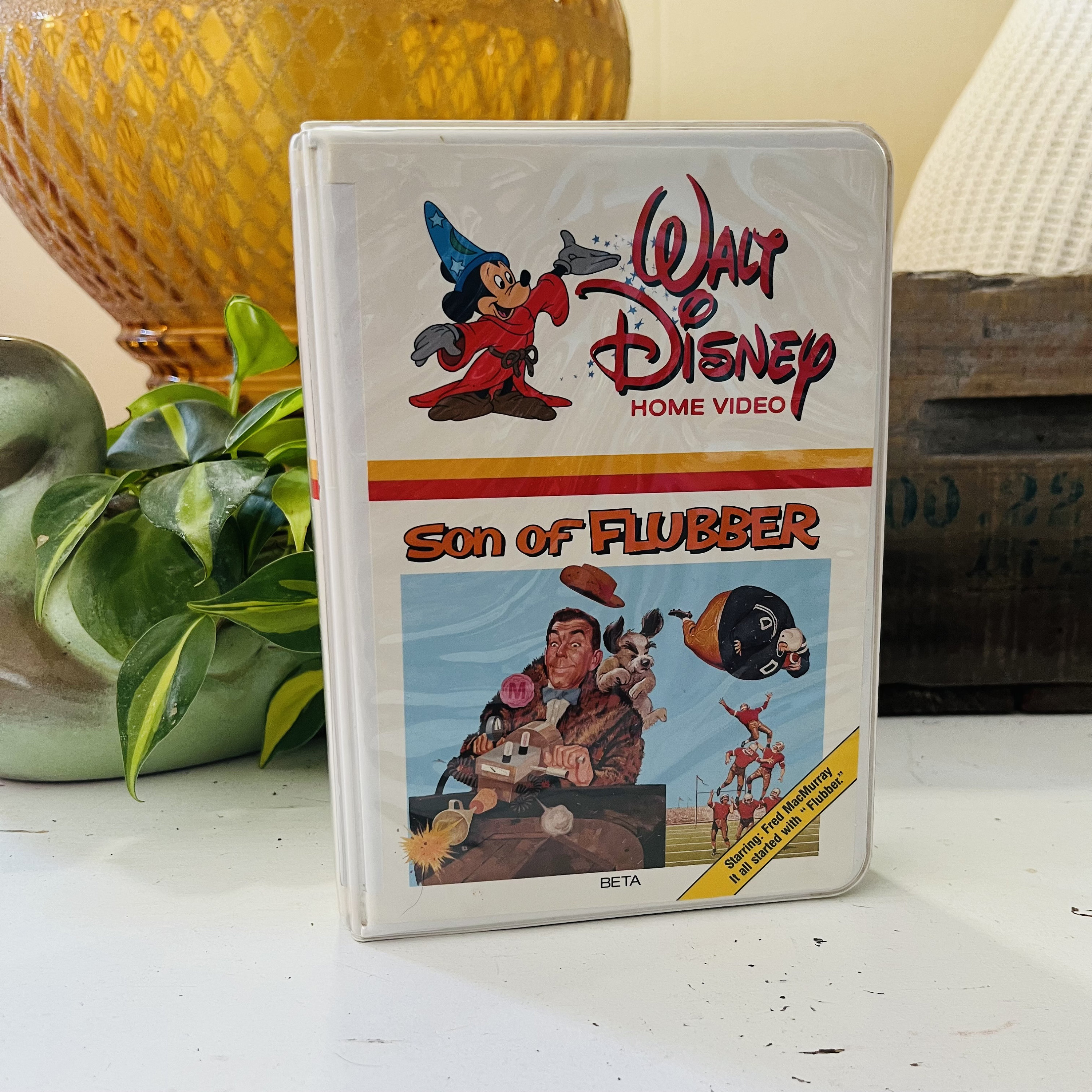 Walt Disney “Son Of Flubber” 1963 Beta Betamax Tape UNTESTED