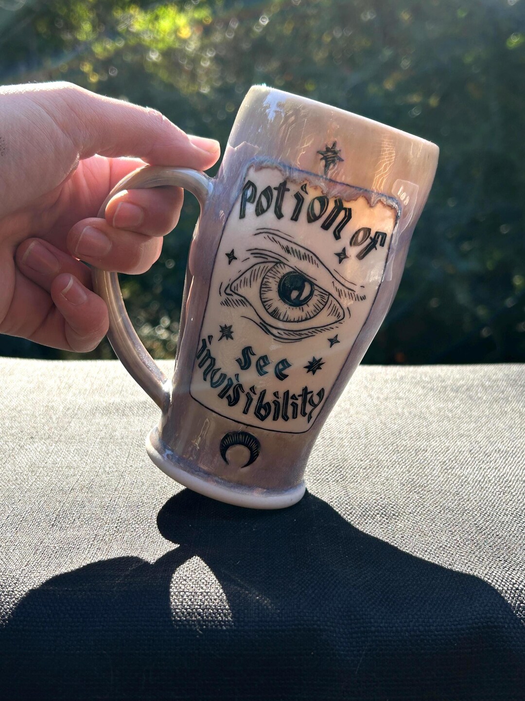 13.5 Oz Potion of See Invisibility Porcelain Mug - Etsy