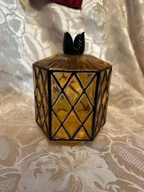Vintage Amber Globe Shade for Porch Light Fixture Diamond Vintage Amber Globe Shade for Porch Light Fixture Diamond