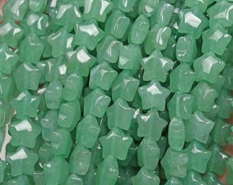 Natural Green Aventurine Nugget beads Natural Gemstone beads supply 15" strand DIY beads 12x12mm
