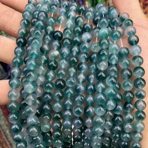 Natural Green Jade Smooth Round beads Natural Candy Jade beads 15&quot; strand DIY Accessories 4mm 6mm 8mm 10mm 12mm 14mm