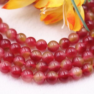 Natural Red Malay jade Smooth Round beads 4mm 6mm 8mm 10mm 12mm Malay jade beads wholesale,beads supply 15&quot; strand