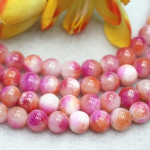 Multicolor Jade Smooth Round beads 4mm 6mm 8mm 10mm 12mm Malaysian Jade beads wholesale,Jade beads supply 15" strand
