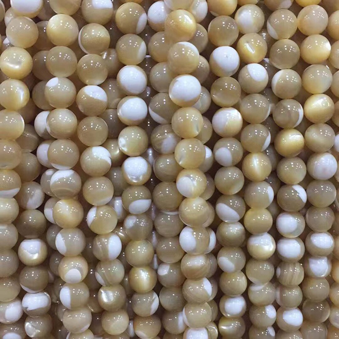 Natural Brown MOP Shell Beads,4mm 5mm 6mm 7mm 8mm 9mm 10mm 12mm MOP