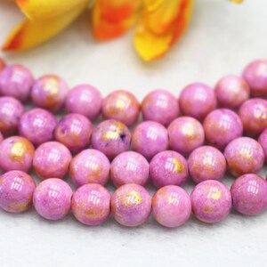 pink gold jade Smooth Round beads 4mm 6mm 8mm 10mm 12mm Malaysian Jade beads wholesale,Mountain Jade beads supply 15&quot; strand