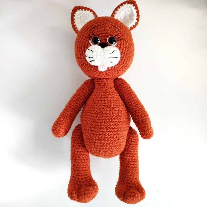 Crochet cat in the costume of a bat PATTERN amigurumi toy Etsy