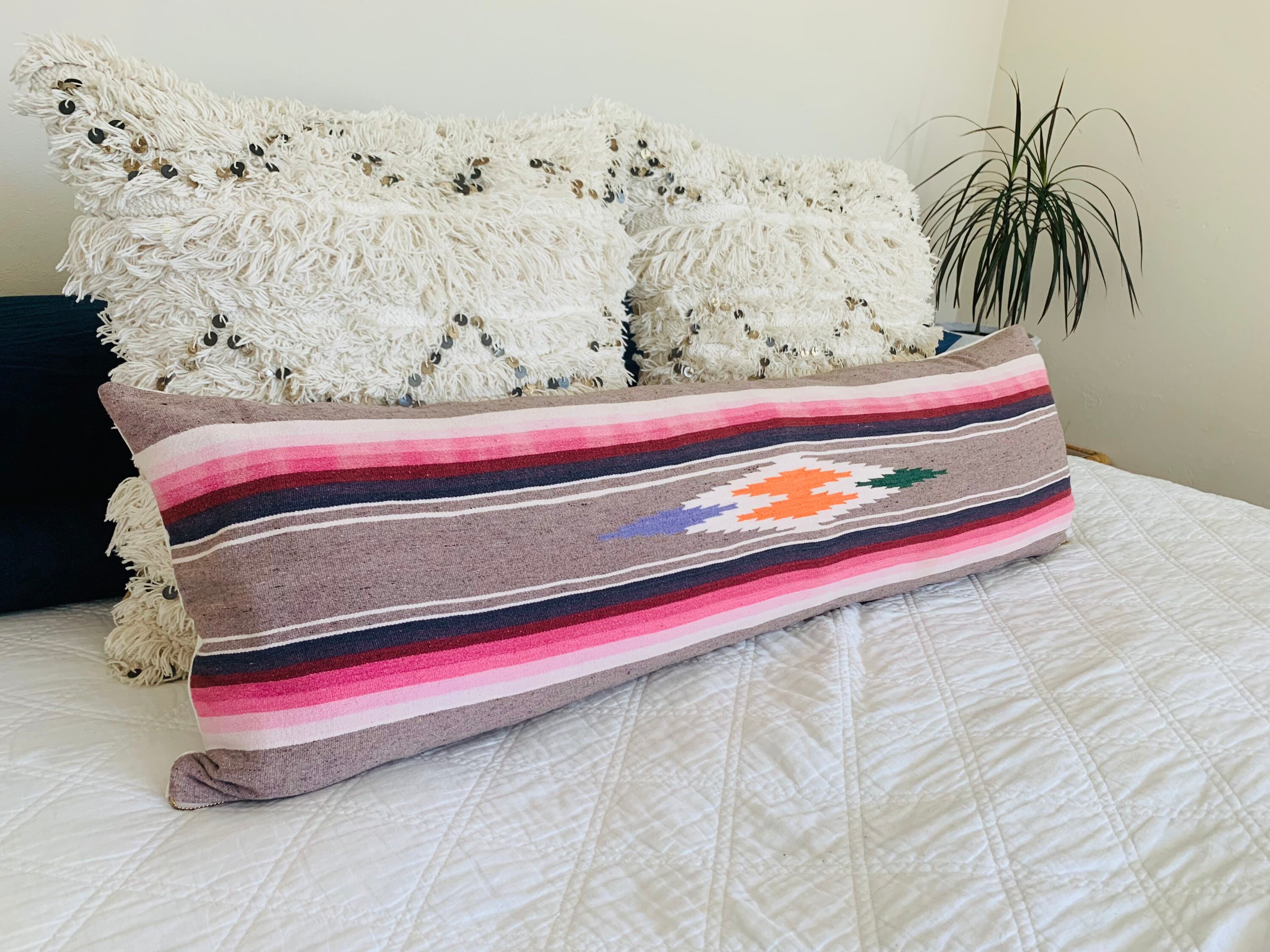 Pink Throw Blanket and Pillow Etsy