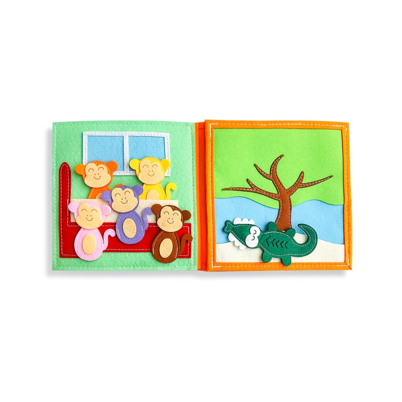 Personalized Nursery Rhymes Quiet Book One Year Old Gift Etsy