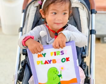 Quiet Book for Toddler | Toddler Learning Toy | Busy Book | Montessori Materials | Montessori Book | Montessori Bebe | Fine Motor Skills Toy