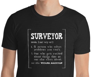 Surveyor Shirt Etsy - surveyor shirt surveyor gift gift for surveyor present for surveyor funny definition tee