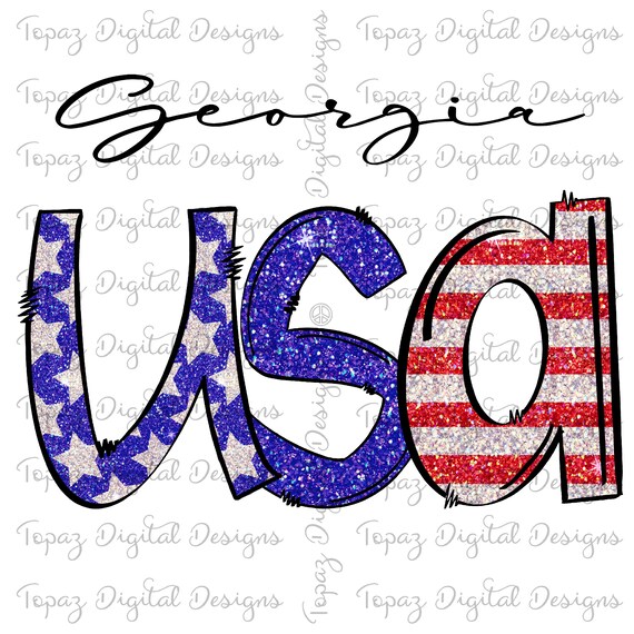 DIGITAL DOWNLOAD God Bless the USA/_Faux Glitter/_ Patriotic/_4th of July/_Sublimation Design/_Framed Print/_Greeting Card/_PNG File