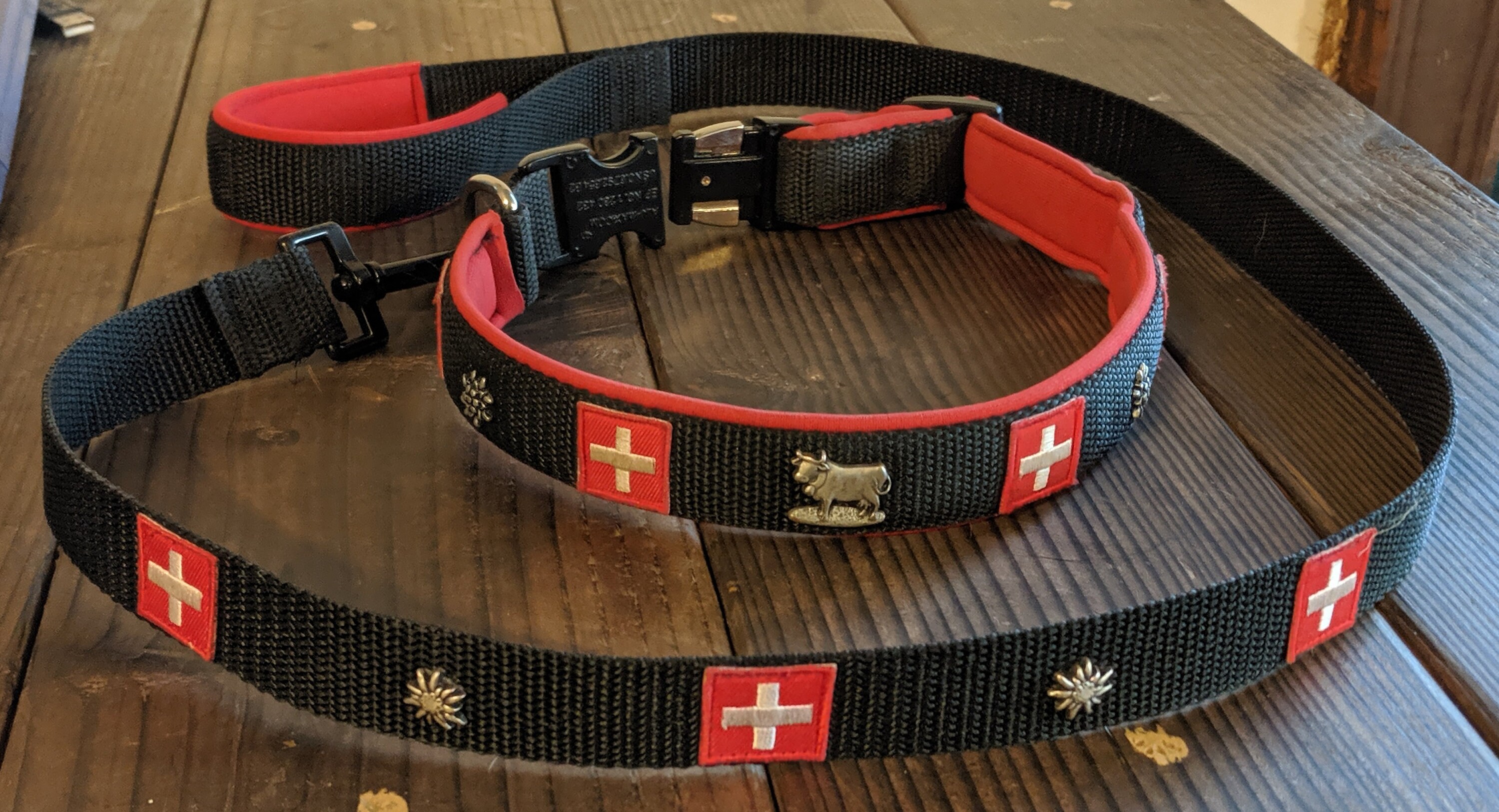 SWISS DOG Collar LEASH leash Only Collar Not Included Etsy Denmark