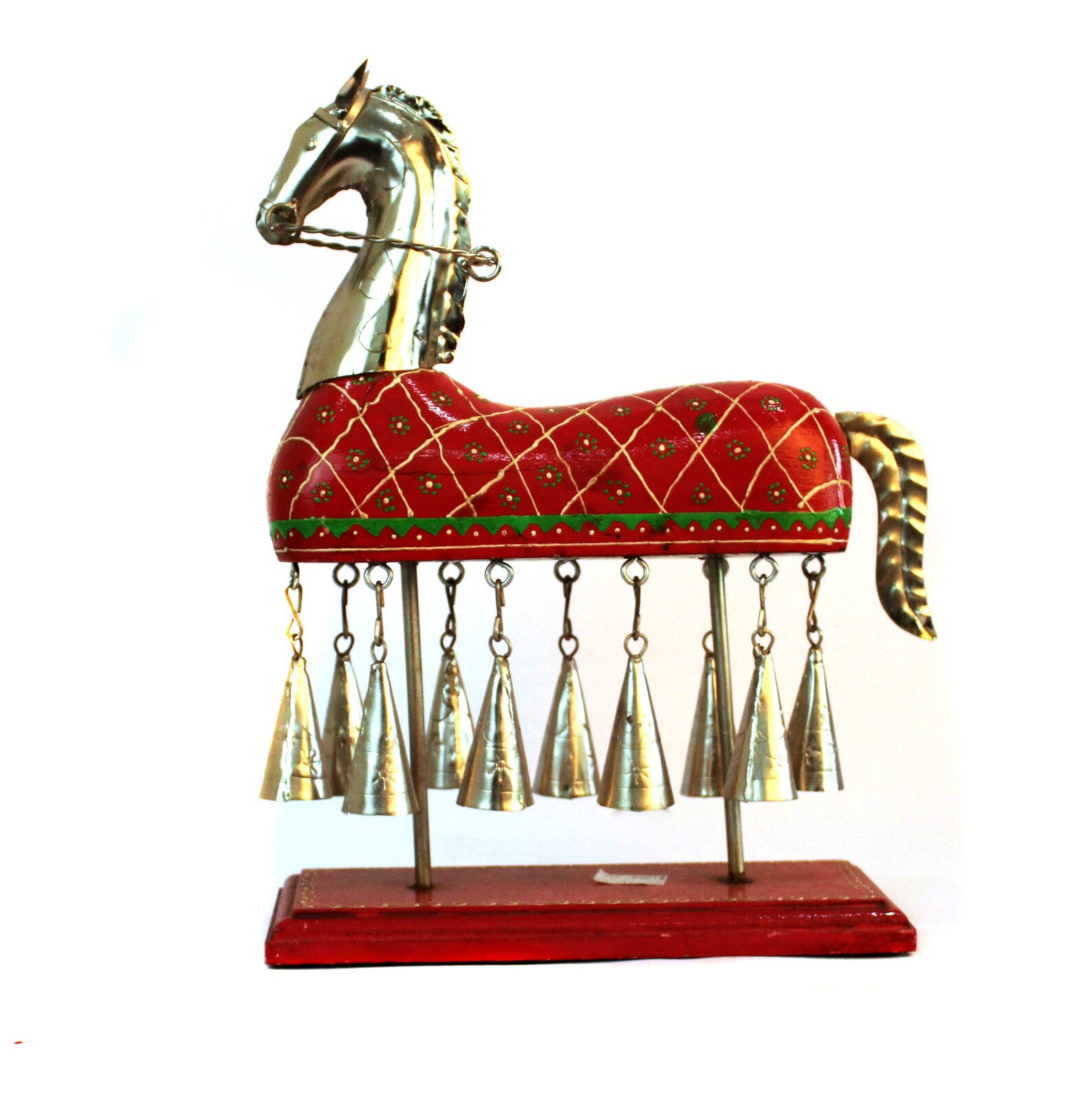 Horse With Metal Bells Etsy