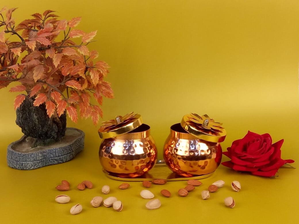 Boîtes de Fruits Secs en Métal