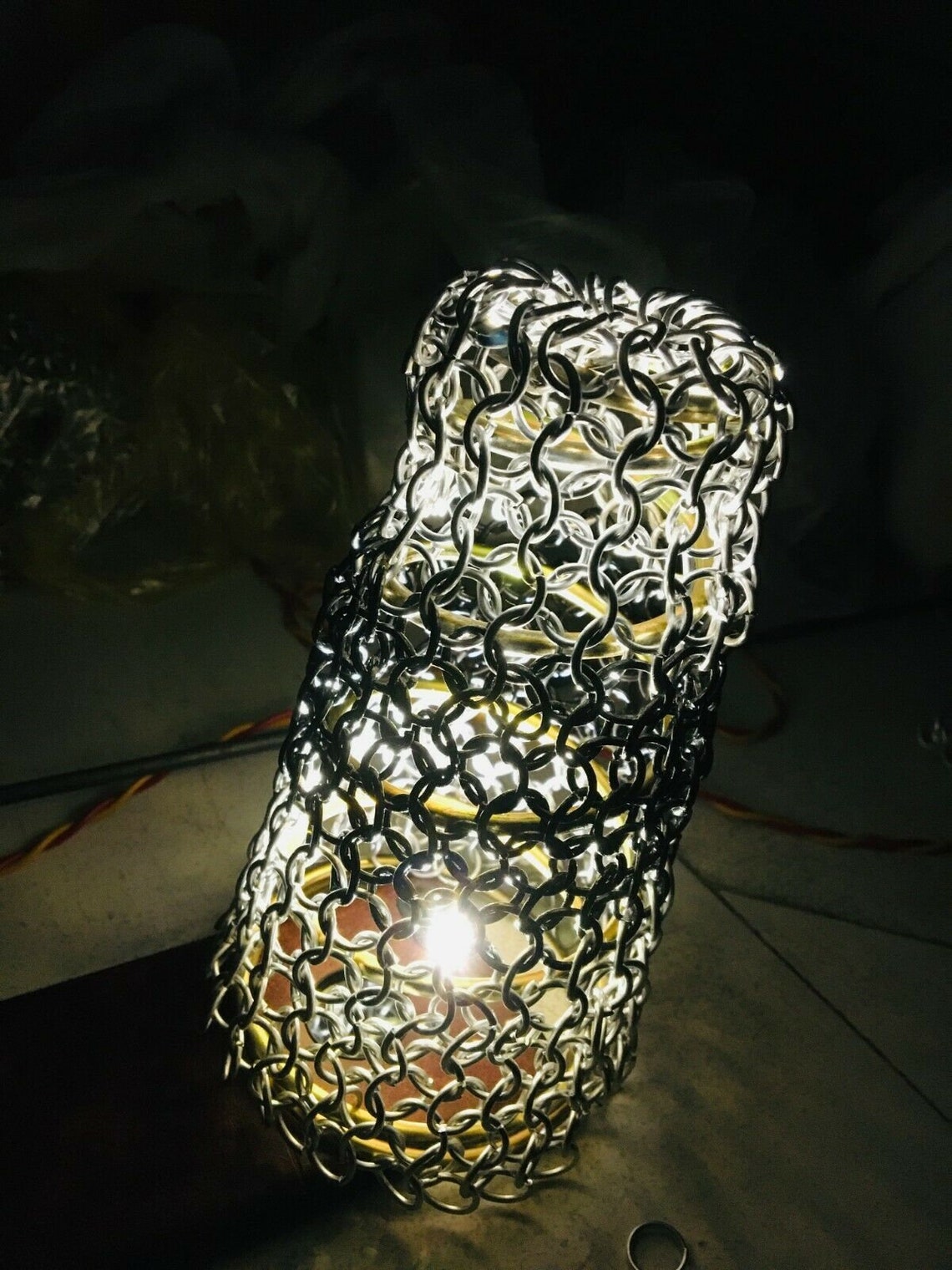 Handmade Home Decor Table Lamp Handicraft Gift Viking Lamp Etsy