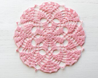 Crochet Doily, Colored  Crochet  Round Doily, Table Decor, Interior Decor, Tea Decor