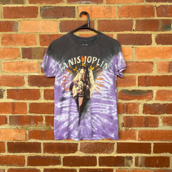 Vintage Janis Joplin Tie Dye T Shirt